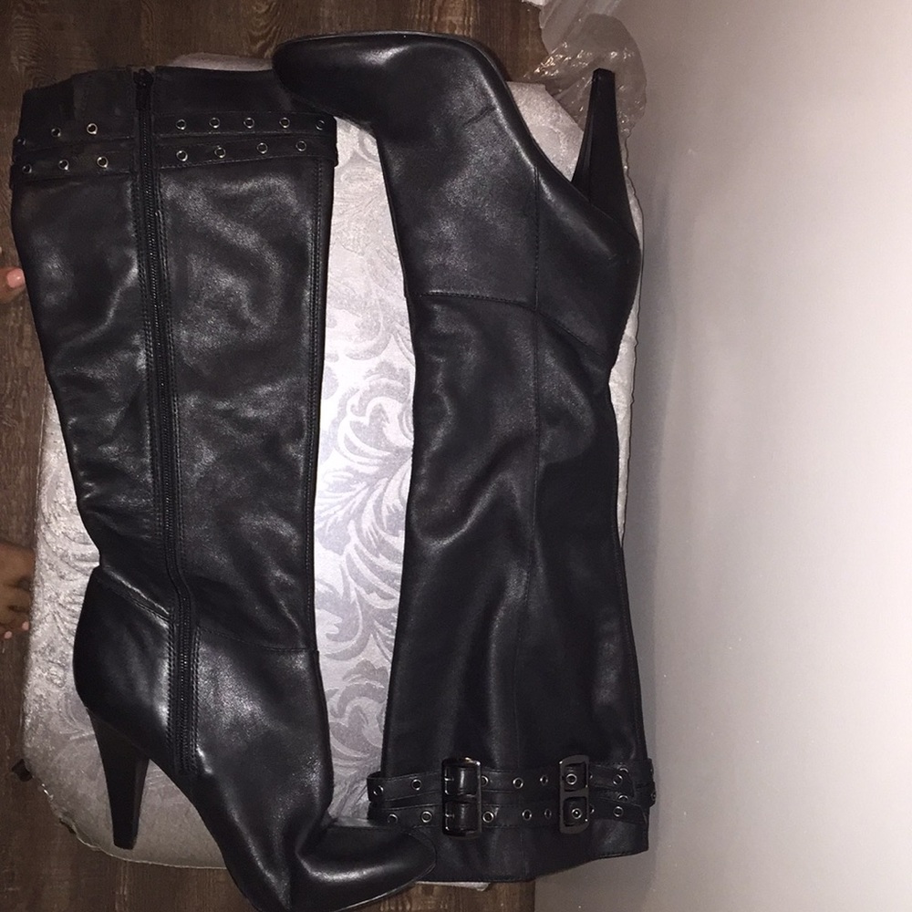 Worn once boots